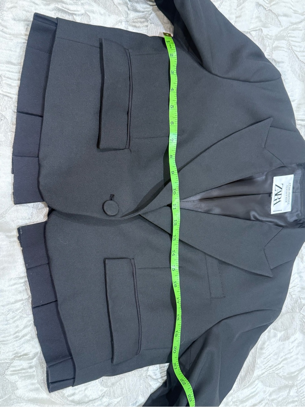 Cropped blazer - Picture 6 of 9